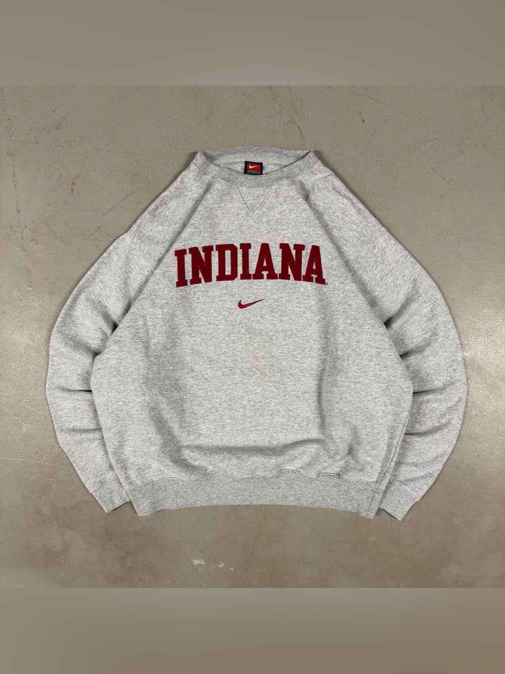 Vintage Y2K Nike Indiana Hoosiers College Retro Essential Crewneck Sweatshirt